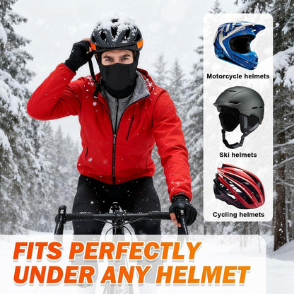 Sturmhaube Fleece Balaclava Winddicht Atmungsaktiv für Outdoor & Motorrad