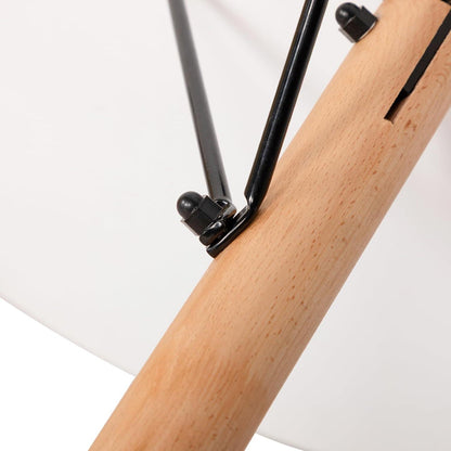 Runder Esstisch Weiß 120cm – Skandinavischer Küchentisch