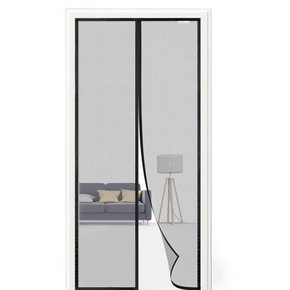 Fliegengitter Tür 130x200 cm mit Magneten – Bohrlos & Haustierfreundlich