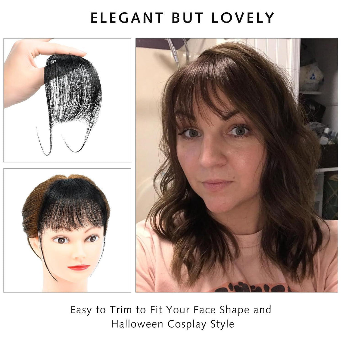 Echthaar Pony Clip-In – Natürlicher Look & Stylingfreiheit