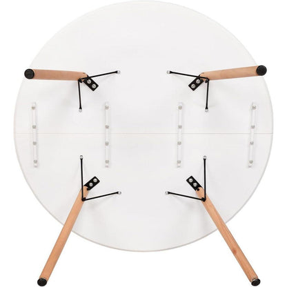 Esstisch Set 120cm mit 4 skandinavischen Stühlen