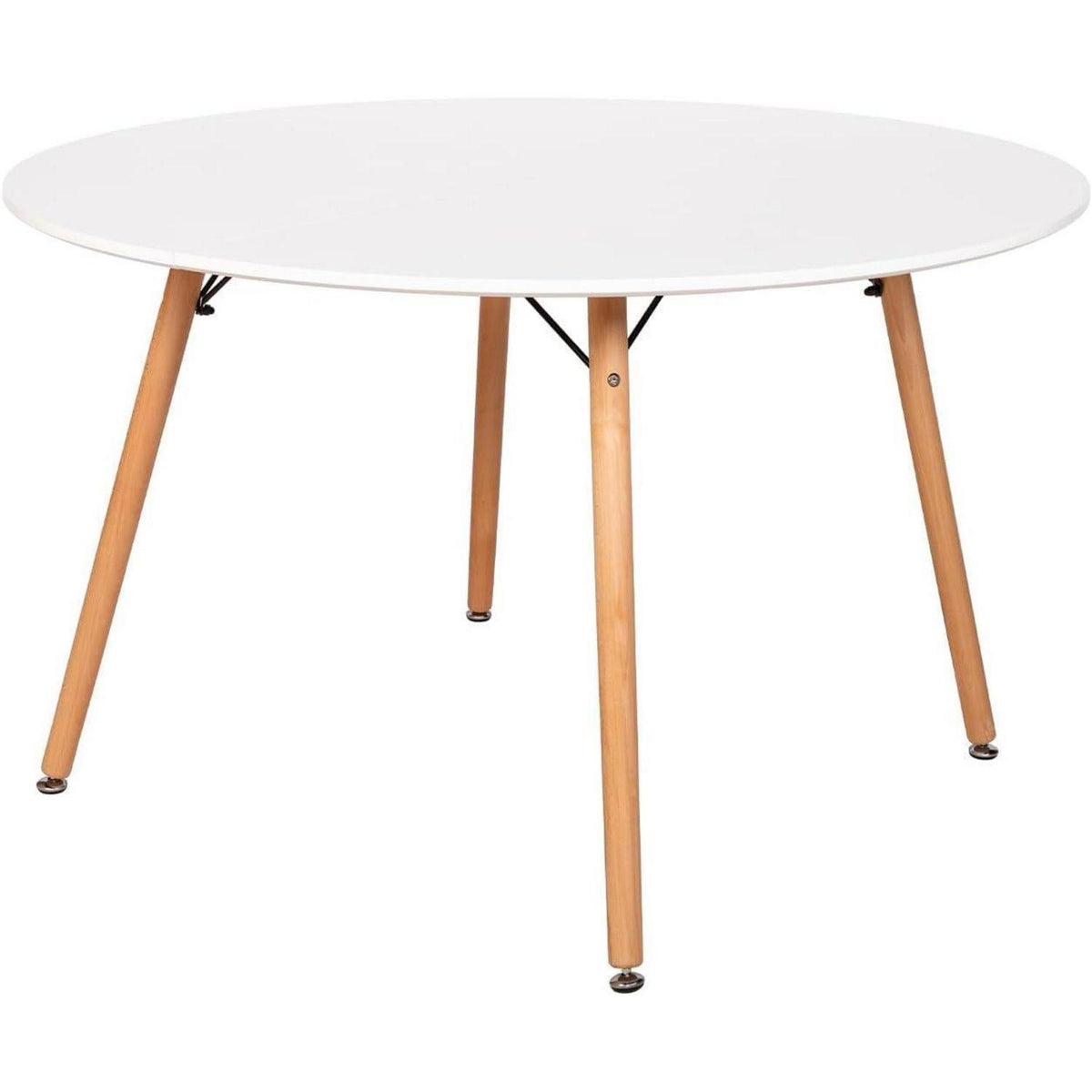 Esstisch Set 120cm mit 2 skandinavischen Stühlen