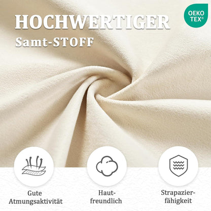 Drehbarer Esszimmerstuhl 2er Set mit Armlehnen, Cremeweiß