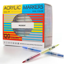 Acrylmarker Pinselspitze 120 Farben – Vielseitige Kunststifte