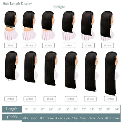 Glueless Perücke Gerade Lang 24 Inch HD Spitze Front Perücke
