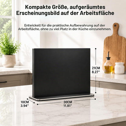 Magnetischer Messerblock aus Edelstahl – 30 cm