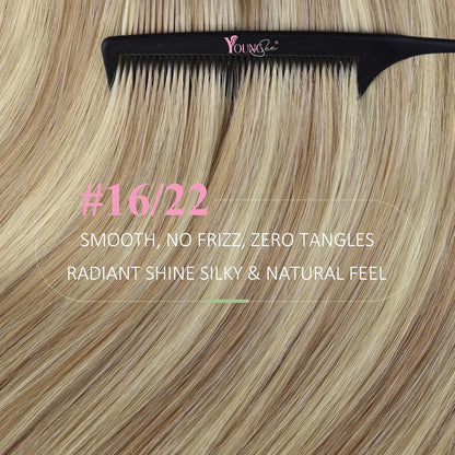 Blond Tape Extensions Echthaar 40cm - 20 Strähnen