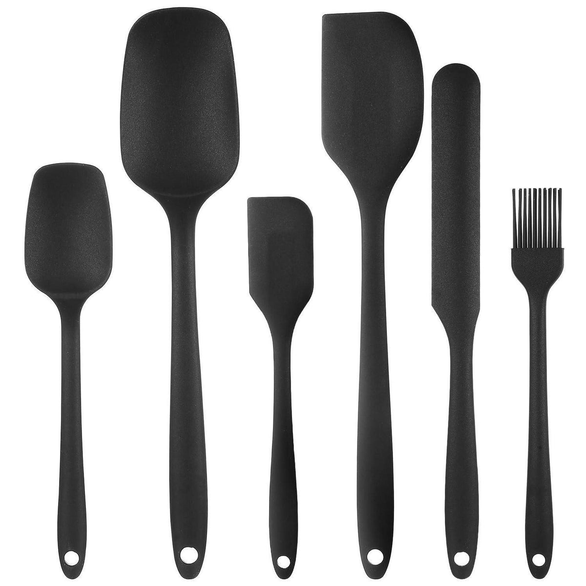 6 Silikonspatel Set Antihaft – Teigschaber & Backhelfer