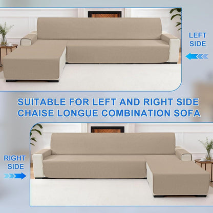 Wasserdichter Sofabezug L-Form 3 Sitzer – Schutz für Sofa & Ecksofa