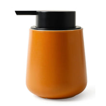 Keramik Seifenspender – Rotbraun, 350ml, Zeitloses Design