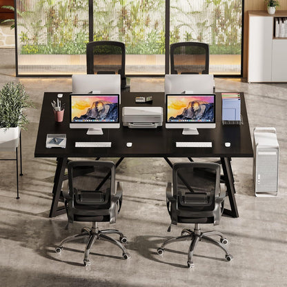 Moderner Computertisch 180 cm – Schreibtisch für Home Office & Büro