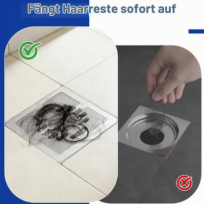 Haarsieb Dusche 100er Pack | Abflusssieb Haarfänger