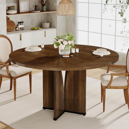 Runder Esstisch 100cm Landhausstil Holz Küchentisch für 4 Personen