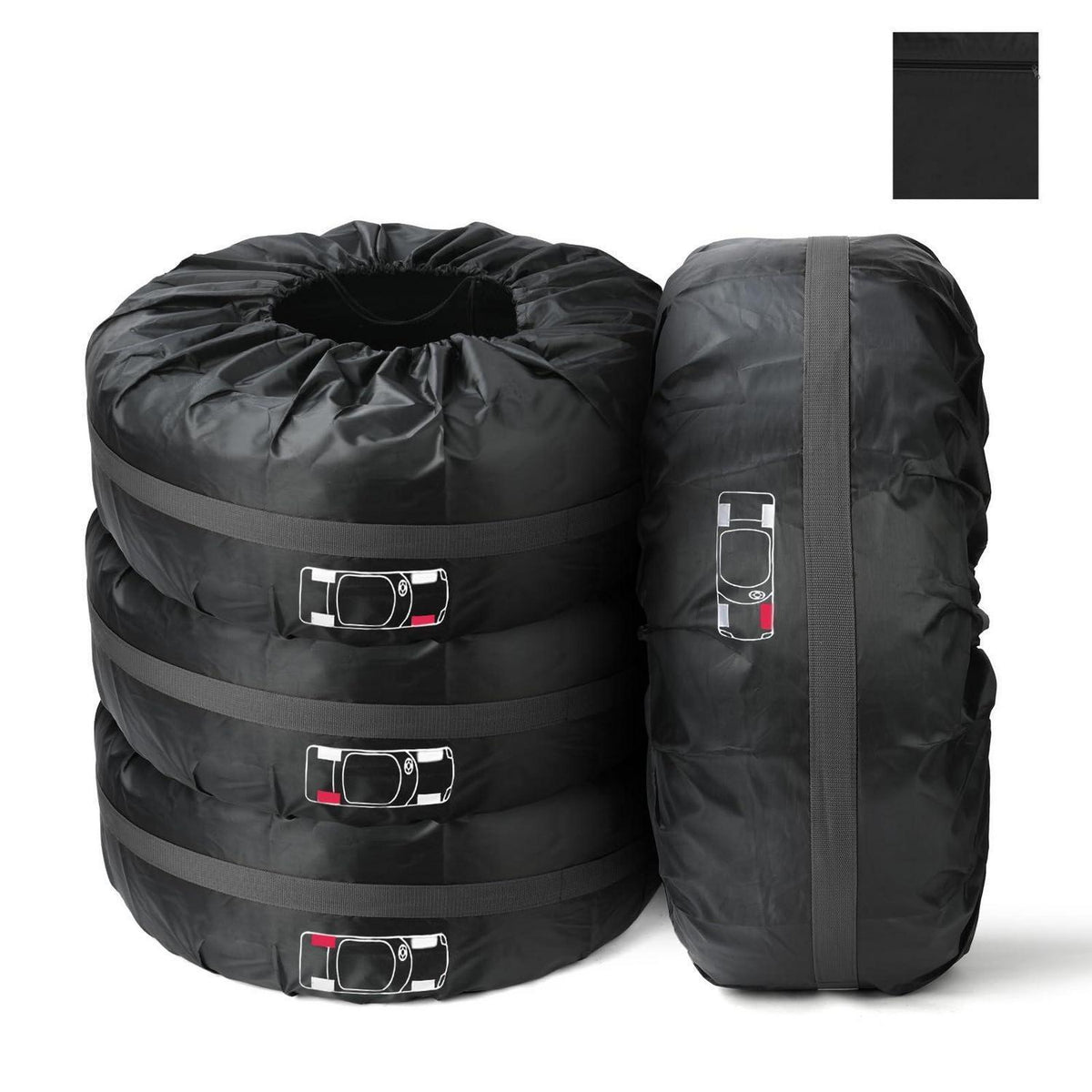 Reifentaschen Set 4 Stück – Schutzhüllen für Reifen 19-23 Zoll