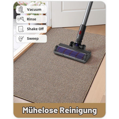 Schmutzfangmatte Innen 60x90cm – Anthrazitgrau & Kamelbraun