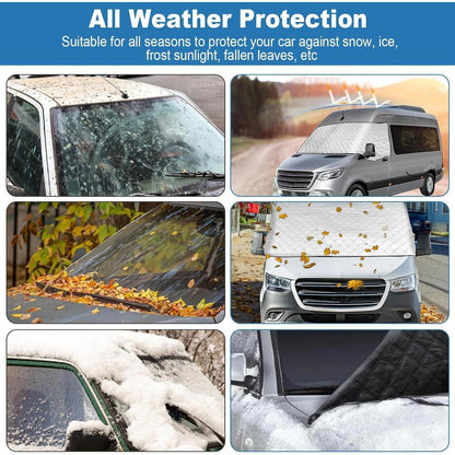 Frontscheibenabdeckung Mercedes Sprinter 2019-2025 – 2-lagig & Magnetisch