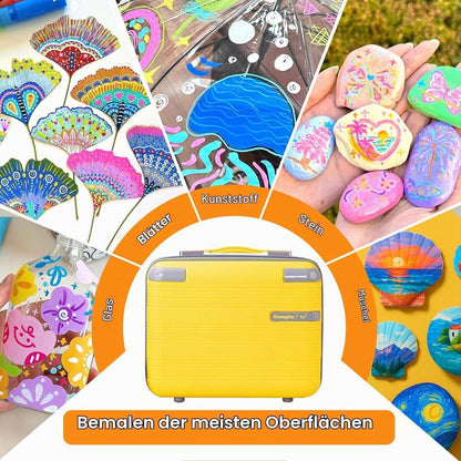 Acrylstifte 360 Farben – Wasserfest für Stein, Holz & mehr