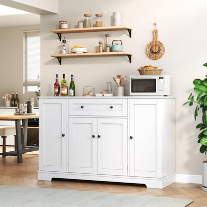 Modernes Küchenbuffet mit verstellbaren Böden & Kippschutz