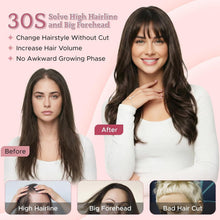 Echthaar Pony Clip-In, Mittelbraun/Honigblond #4p27
