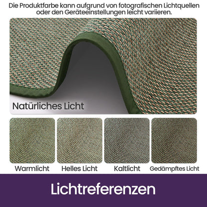 Fußmatte Grün 60x90 cm - Rutschfest & Saugstark
