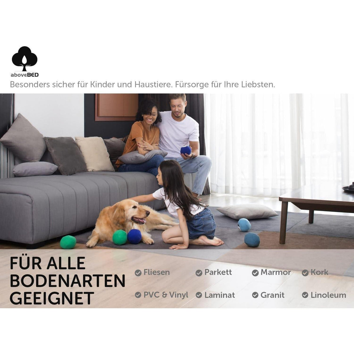 Antirutschmatte Teppich 220x320cm – Rutschfest & Vielseitig