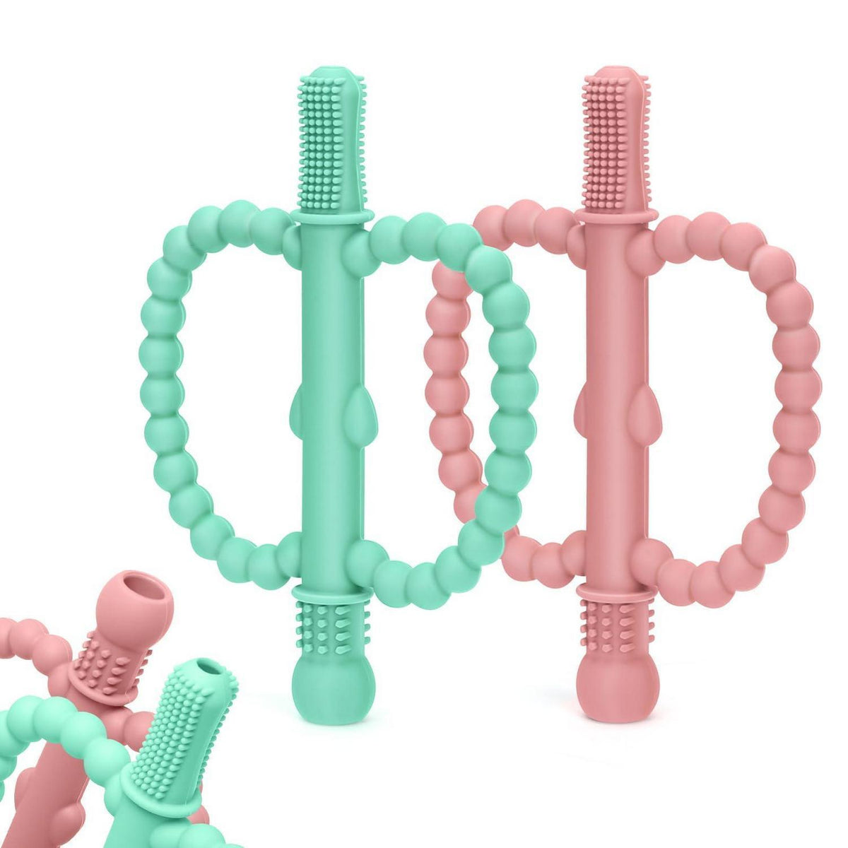 Silikon Beißring für Babys – BPA-frei & zur Zahnfleischmassage