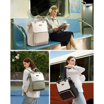 Laptop Rucksack Damen 15,6 Zoll – Wasserdichter Schulrucksack für Reisen