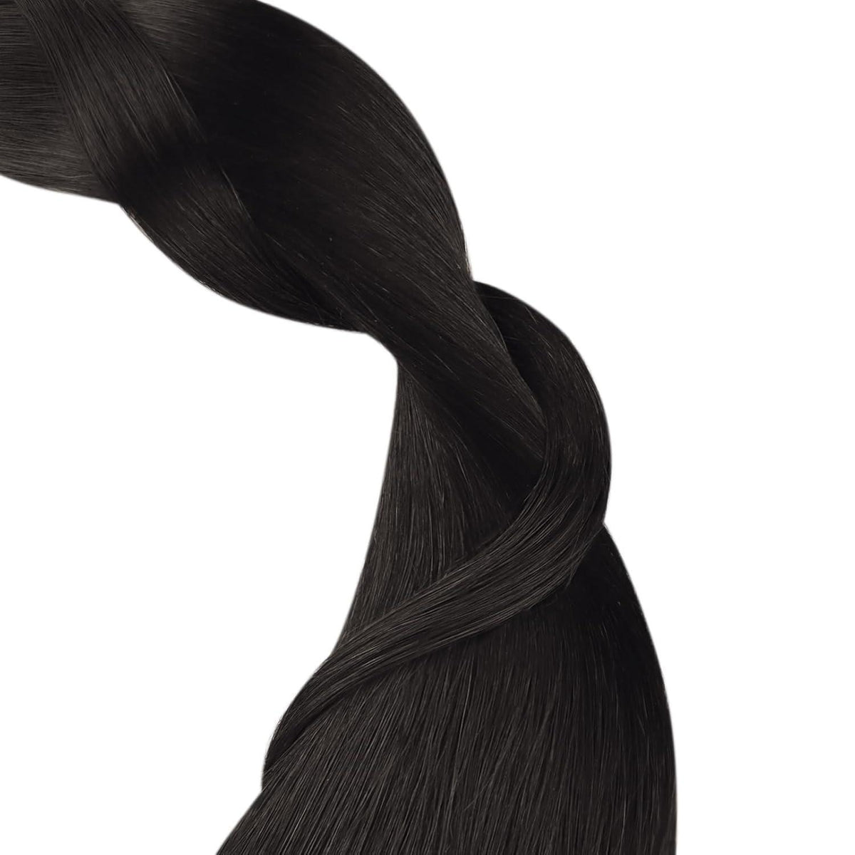 Echthaar Tape Extensions Dunkelbraun - 40cm, 50g