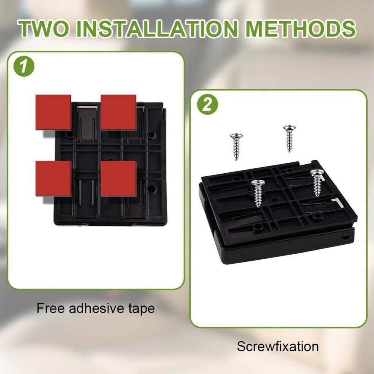 2x Klappbarer Getränkehalter Auto – Universal 76mm