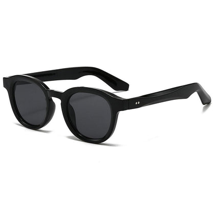 Retro Sonnenbrille Damen Herren – Runde Vintage Brille mit UV Schutz