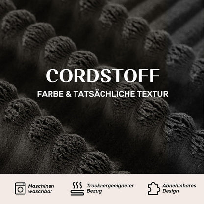 Großes Modulsofa 194cm – Bonell Ecksofa mit Recamiere & Schlafsofa