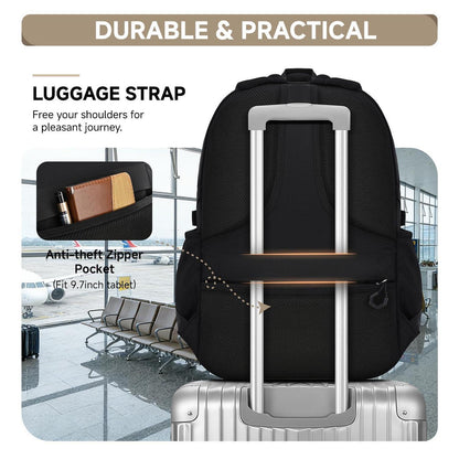 Schulrucksack Jungen Teenager – Wasserdicht & Trolley-Kompatibel