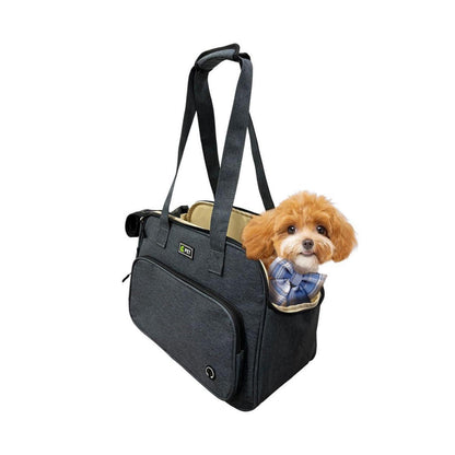 Hundetransporttasche Dunkelblau für kleine Hunde & Katzen