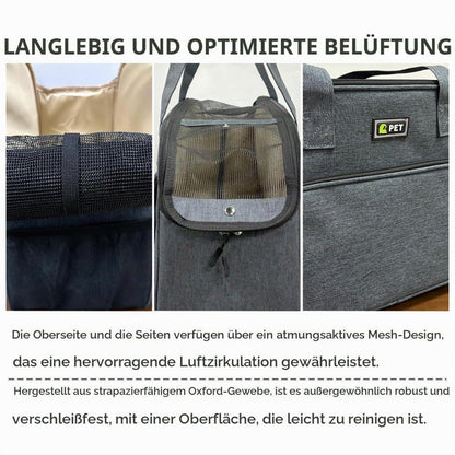 Hundetransporttasche Dunkelblau für kleine Hunde & Katzen