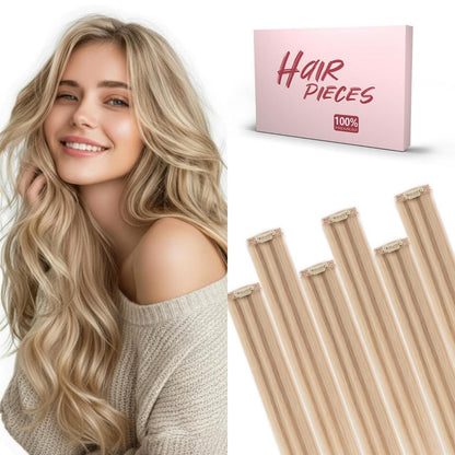 Echthaar Clip-in Extensions – 50 cm, #12p613