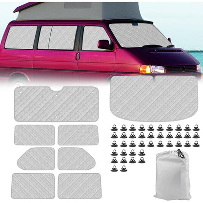 Thermomatte VW T4 Innen – Set für Privatsphäre & Temperaturkontrolle