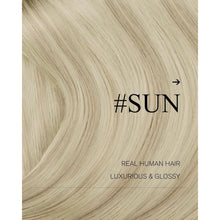 Blond Echthaar Tressen 35cm – Volumenspendend & Länger