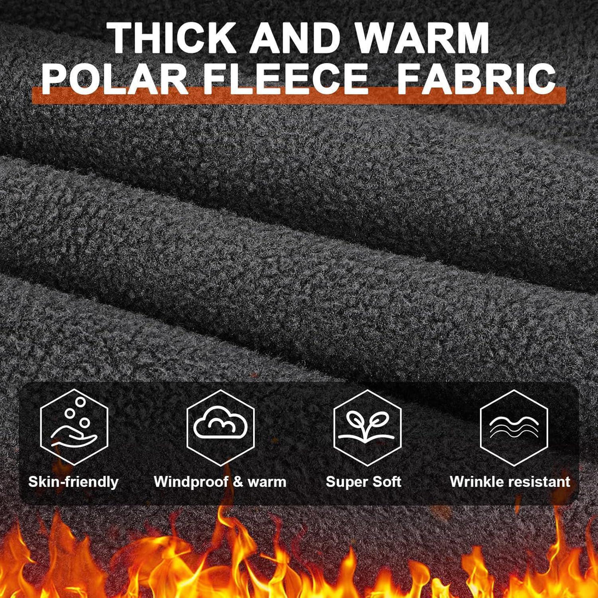 Thermo Sturmhaube Fleece – Winddicht & Warm für Herren & Damen