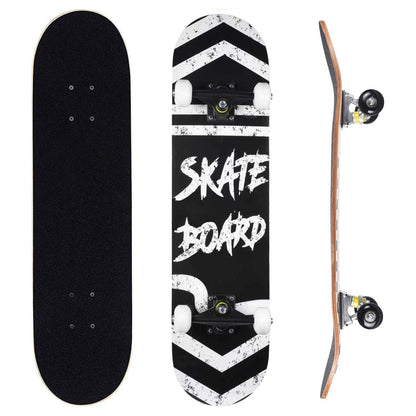 Komplettes Skateboard 31x8 Zoll – Perfektes Geschenk für Kinder & Erwachsene