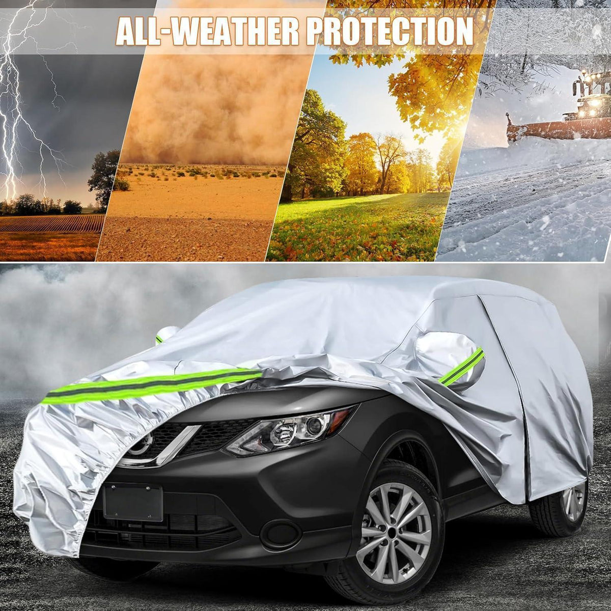 Autoabdeckung Wasserdicht Nissan Qashqai 2006-2022