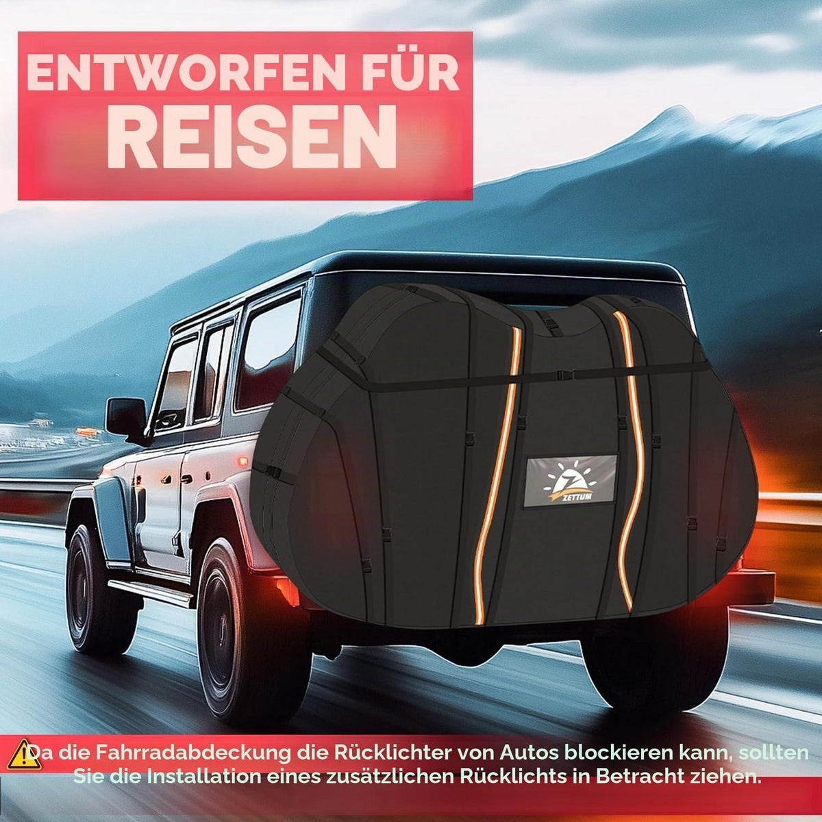 Fahrradabdeckung 3er Set – Wasserdicht & UV-Beständig