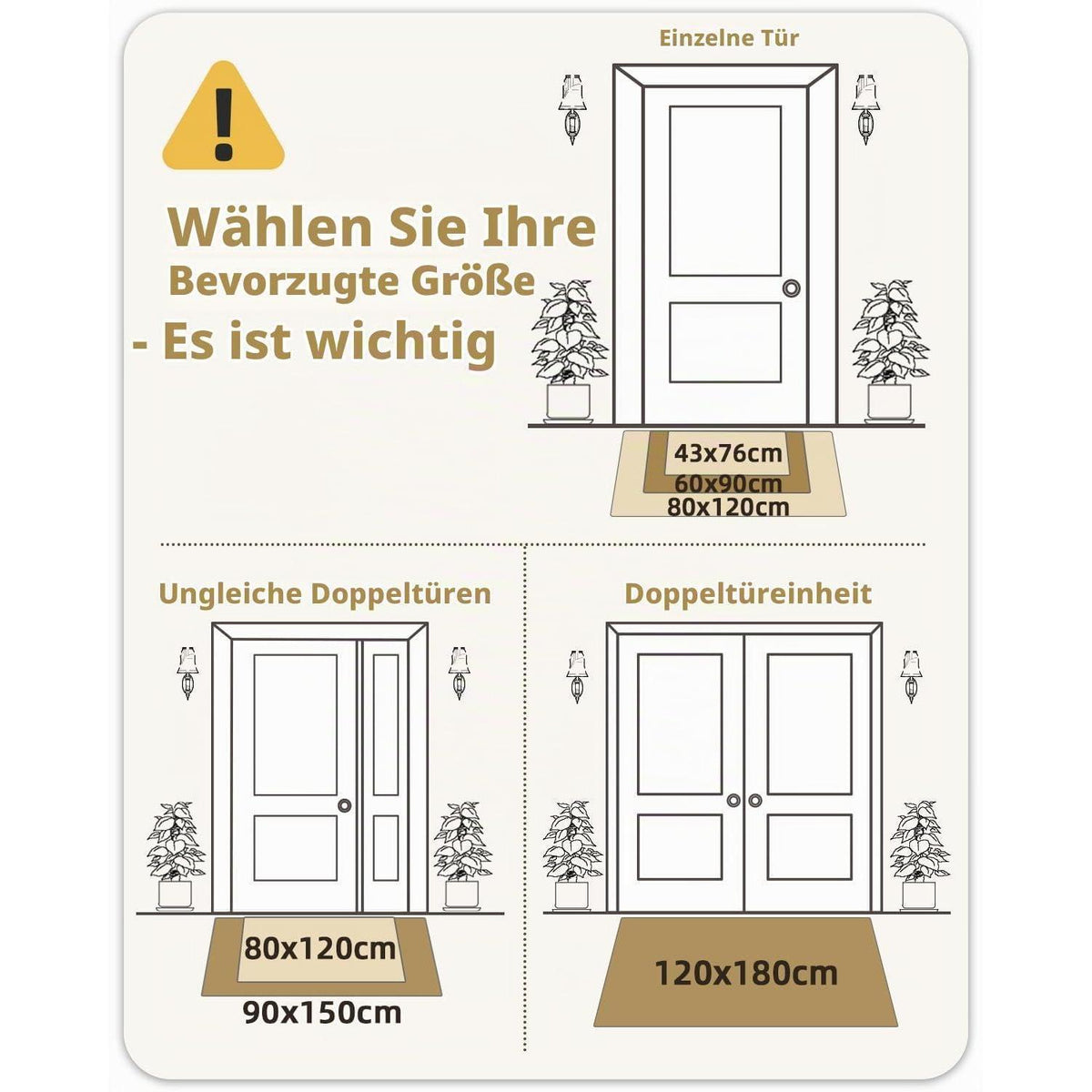Ultradünne Schmutzfangmatte dunkelgrau 120x180cm
