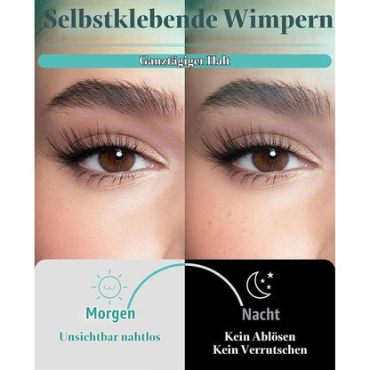 Selbstklebende Wimpern ohne Kleber – 3/4 Lashes für Anfänger