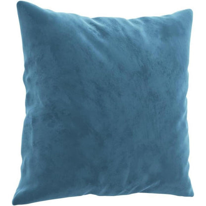 2-Sitzer Sofa mit Schlaffunktion, Blau, Samt, 140cm