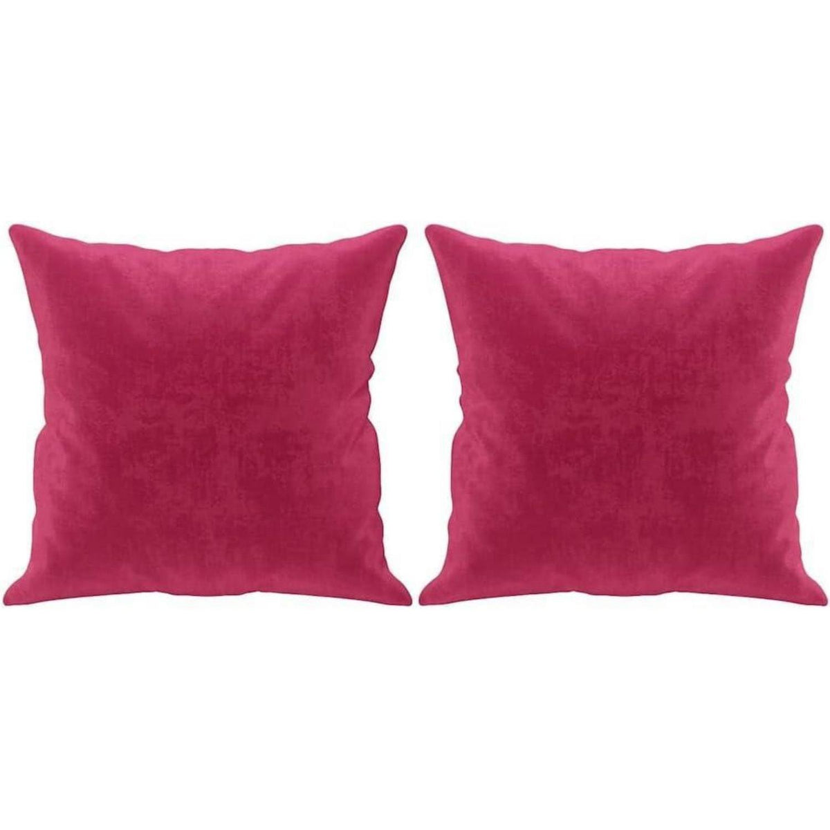 2-Sitzer Sofa Samt Weinrot – Modernes Mini Sofa mit Kissen