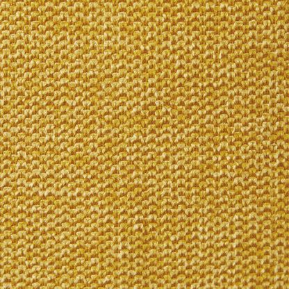 Drehbarer Sessel Gelb – Bouclé Polsterstuhl mit Armlehnen