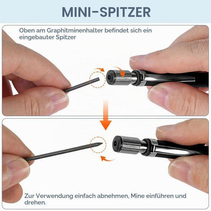 Druckbleistift Set mit HB Minen – Ideal zum Schreiben & Zeichnen