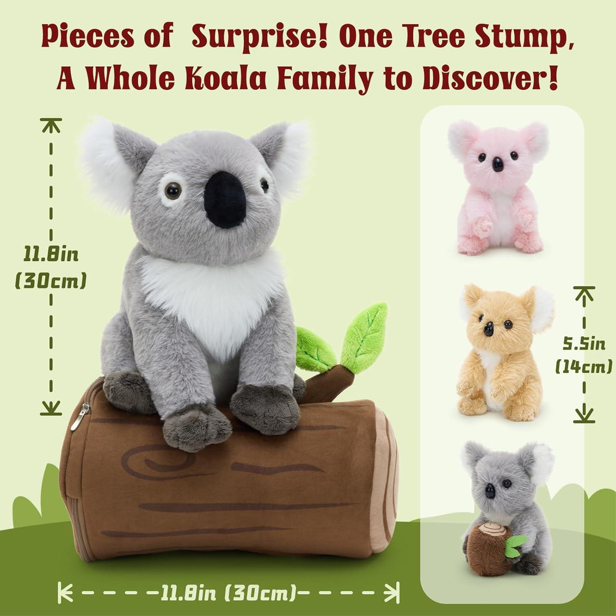 XXL Koala Kuscheltier mit Baby – Plüschtier für Kinder