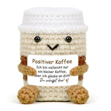 Gehäkelter Kaffee Kuscheltier - Emotionales Geschenk & Glücksbringer