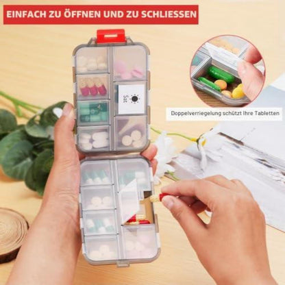 Tablettenbox 7 Tage – Pillendose für Reise & Alltag